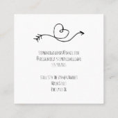 愛で手作り |ご注文ありがとうございます スクエア名刺 (裏面)