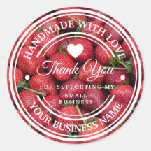 愛で手作り |ストロベリーラベルありがとうございました