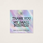 愛で手作り – スモールビジネスパッケージの挿入 (裏面)