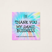 愛で手作り – スモールビジネスパッケージの挿入 (裏面)