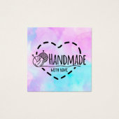 愛で手作り – スモールビジネスパッケージの挿入 (正面)