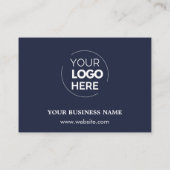 愛で手作り |ネイビカスタムー・ロゴ 名刺 (裏面)