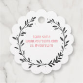 愛で手作り フェイバータグ (裏面)