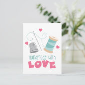 愛で手作り ポストカード (スタンド正面)