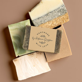 愛で手作り |素朴ハート&葉リース ラバースタンプ