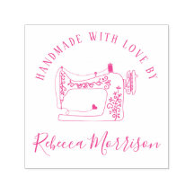 愛で手作り |裁縫機械と名前をカスタムする