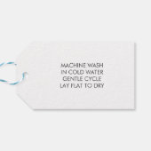 愛で手編み、手作りギフトラベル、クラフトギフト ギフトタグ (裏面横)