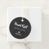 愛で手編み，手作りギフトラベル，黒板 フェイバータグ (インサイチュ)