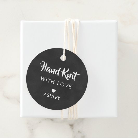 愛で手編み，手作りギフトラベル，黒板 フェイバータグ (インサイチュ)