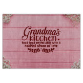 愛で日々出されるグランドマスキッチン カッティングボード (正面)