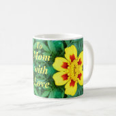 愛で母へ コーヒーマグカップ (正面右)