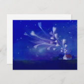 愛で満たされた家 ハートが夜空に広がるナイトスカイ (正面/裏面)