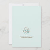 愛で満たされた カスタマイズ可能な新築祝い 招待状 (裏面)