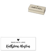 愛で独自のメイドを作成ハート ラバースタンプ (押印)