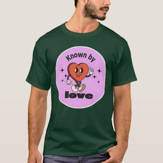 愛で知られる少年 Tシャツ (正面)