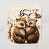 愛で私のバレンタインのハリネズミ (正面/裏面)