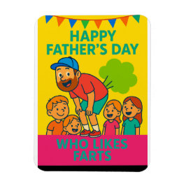 愛で育つ：父の日のクラシック マグネット