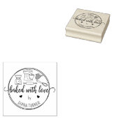 愛で自分の家焼いたを作る ラバースタンプ (押印)