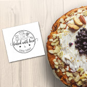 愛で自分の家焼いたを作る ラバースタンプ