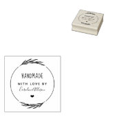 愛で自分の手スタイリッシュ作を作る ラバースタンプ (押印)