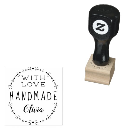 愛で自分の手作りを作パーソナライズされたる ラバースタンプ (押印)