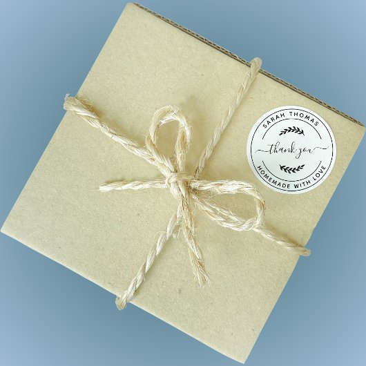 愛で自分の手作りを作成ありがとう ラウンドシール