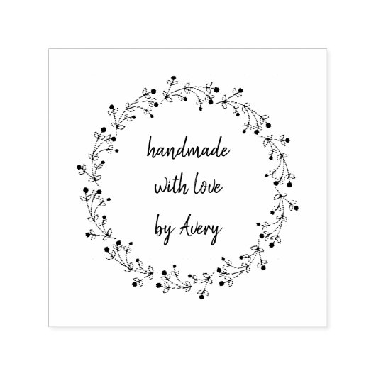 愛で自分の手作りを創る セルフインキングスタンプ (デザイン)