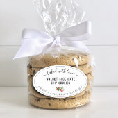 愛で自分の緑を焼いた創り出す 楕円形シール