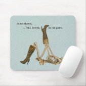 愛で骨組親愛な靴 マウスパッド (マウス)