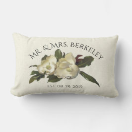 愛で – ヴィンテージマグノリアスのカスタムウェディングギフト ランバークッション