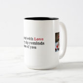 "愛でSipped" お洒落Dragon Coffee Mug ツートーンマグカップ (正面右)