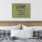 愛とあなたの美容師 キャンバスプリント (インサイチュ (寝室))