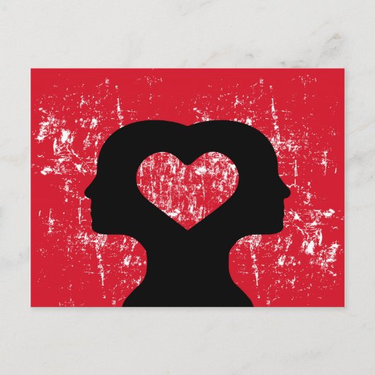 愛とつながる ポストカード (正面)