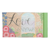 愛とにかくキングサイズ枕のセットケース 枕カバー (裏面-右)