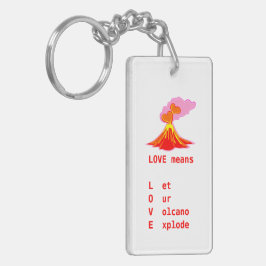 愛とはキーチェーンを意味する キーホルダー