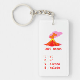 愛とはキーチェーンを意味する キーホルダー