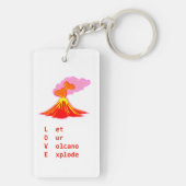 愛とはキーチェーンを意味する キーホルダー (裏面)