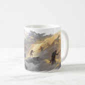 愛とは何かを知りたい ゴールデンライトマグ コーヒーマグカップ (正面右)