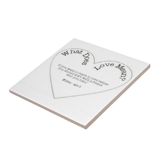 愛とは何を意味すもしる – より良く愛したい タイル (側面)