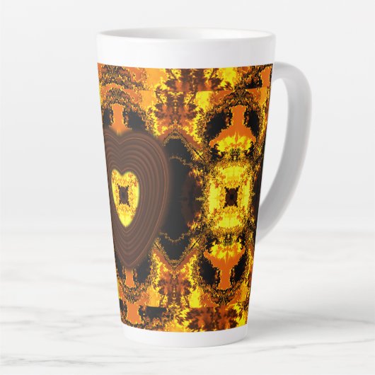 愛とは カフェラテマグ (右アングル)