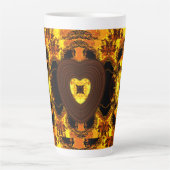 愛とは カフェラテマグ (正面)