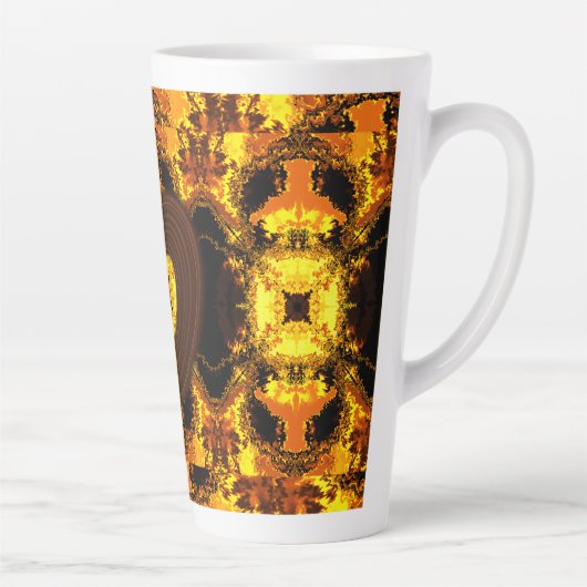 愛とは カフェラテマグ (右)