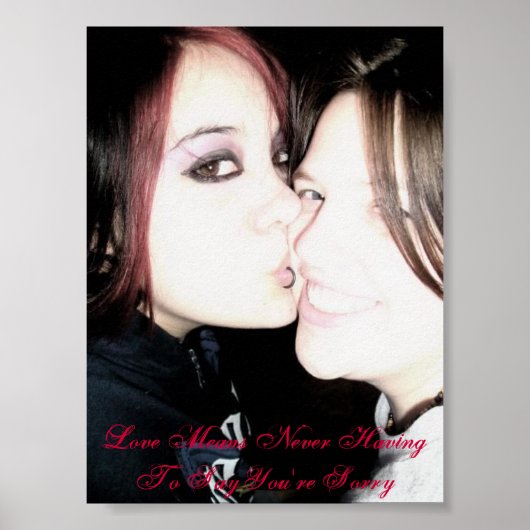 愛とは… ポスター (正面)