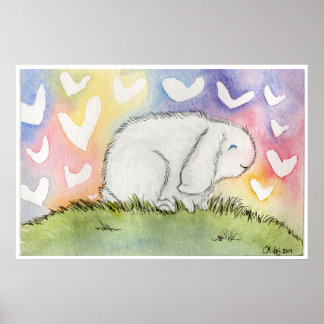 愛とアルフレッド・バニー ポスター