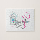 愛とエッフェルタワーとパリ ジグソーパズル (横)