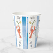 愛とカニの誘惑者　ウェディング ブライダルシャワーボウ 紙コップ (右)