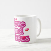 愛とキス コーヒーマグカップ (正面右)