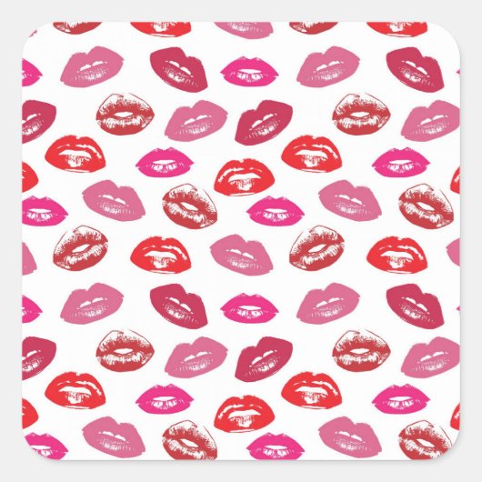 愛とキス スクエアシール (正面)