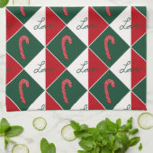 愛とキャンディーキャン キッチンタオル (折り畳み)