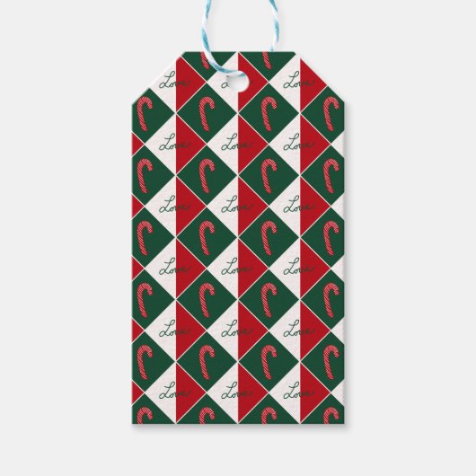 愛とキャンディーキャン ギフトタグ (正面)